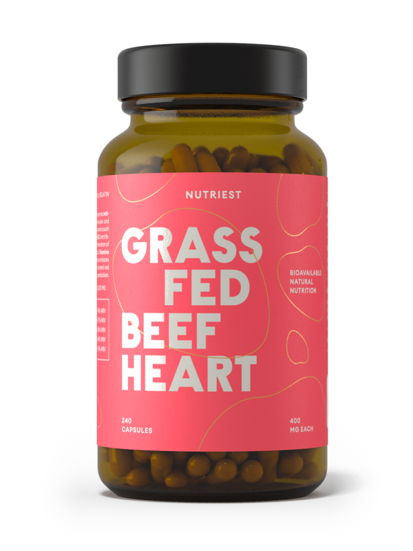 Grass Fed Desiccated Beef Heart Supplement