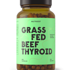 Grass Fed Desiccated Beef Thyroid Supplement