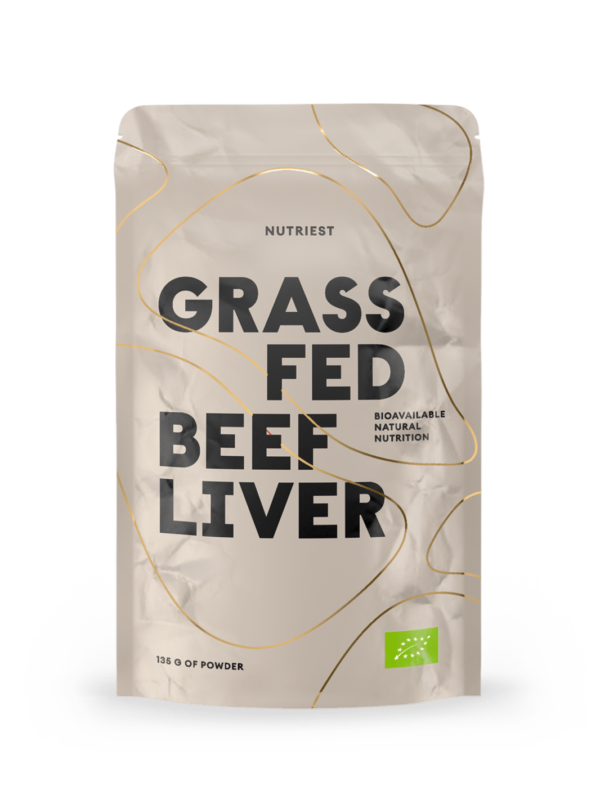 Organic Grass Fed Desiccated Beef Liver Powder